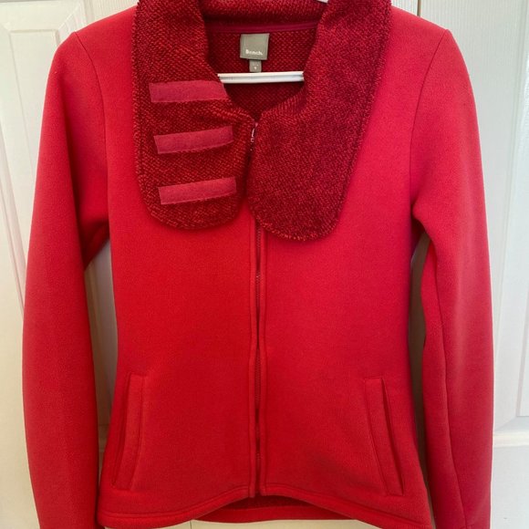 Bench Funnel Neck Zip Fleece in Pink Small - Picture 4 of 4